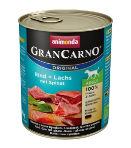 Gran Carno Adult losos & špenát 800 g
