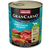 Gran Carno Adult losos & špenát 800 g