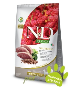 Dog adult medium & maxi neutered, duck, broccoli & asparagus