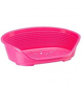 plastový pelech pre psov siesta Deluxe PINK 2/45 -