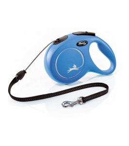 Flexi Classic Basic lanko M 5m/20kg modré