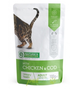 kapsička Cat urinary chicken, cod